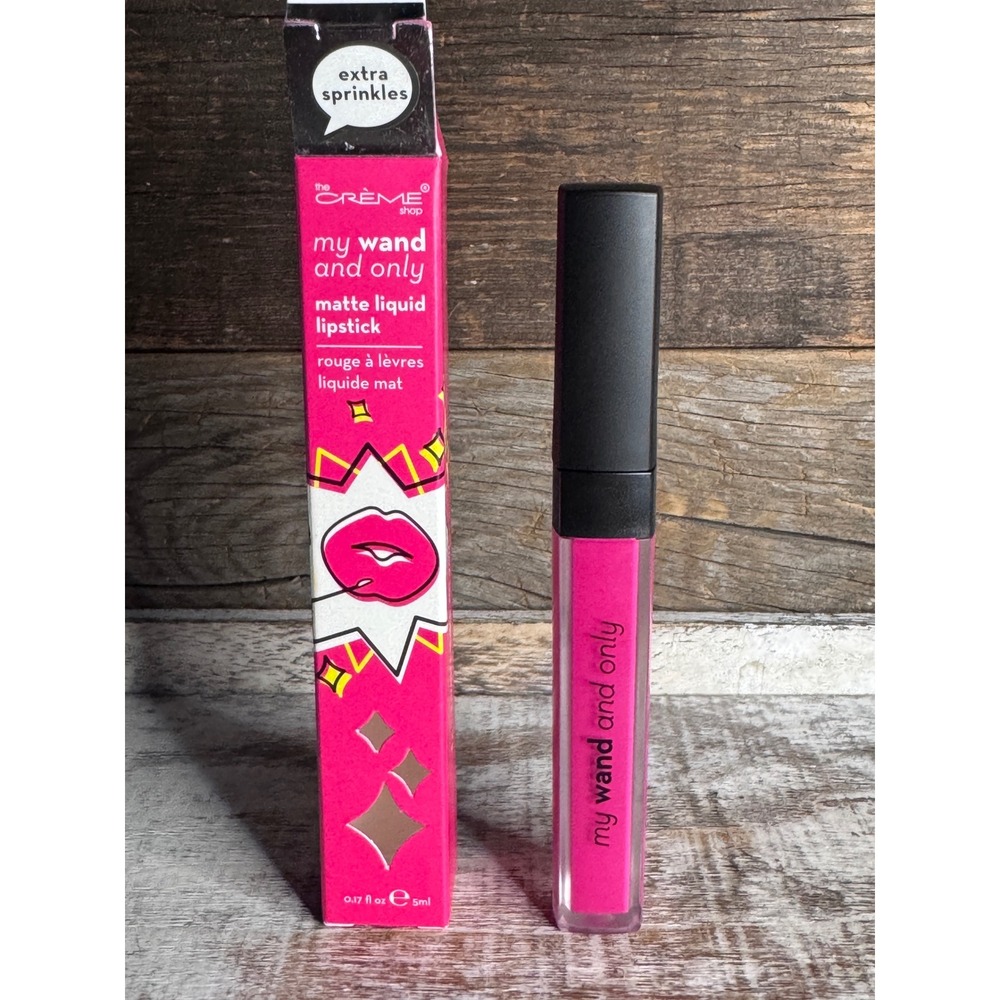 The‎ Creme Shop My Wand + Only Matte Lipstick | Extra Sprinkles | NIB | MSRP $12